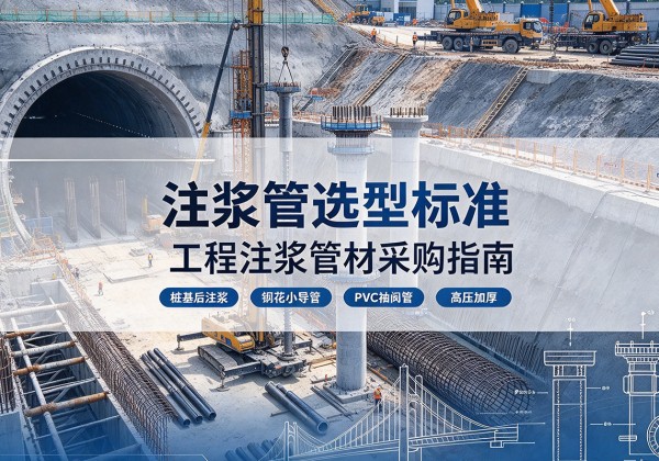 红河注浆管选型标准